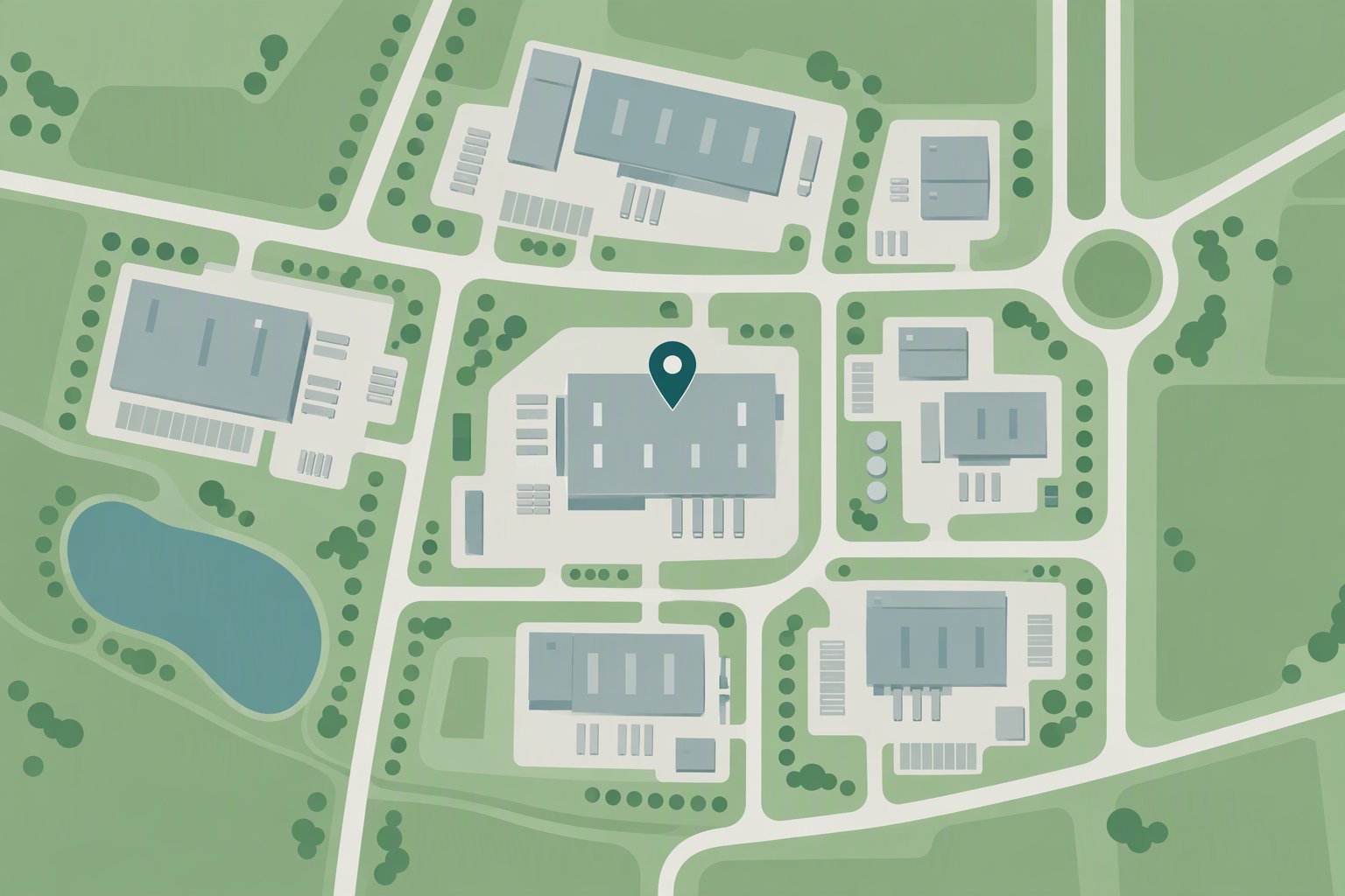 Contact Us Illustrated location map for Kiki Packing