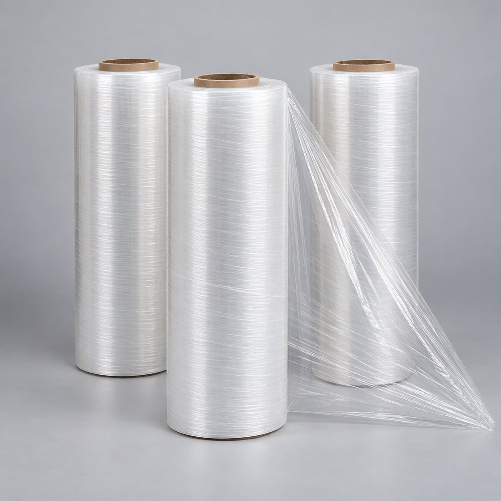 Products Hand and machine stretch film rolls for pallet containment
